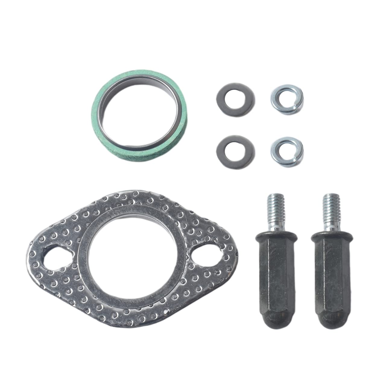 GY6 Exhaust kit(Nuts&Gasket&Exhaust Studs) FIT for GMB139 Engine 50cc 70cc 90cc 110cc 125cc 150cc Scooters ATVs Go Karts 4 Wheel